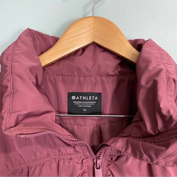 Athleta Point Reyes Bomber II Jacket Sz 2X 986264 - Picture 3 of 10